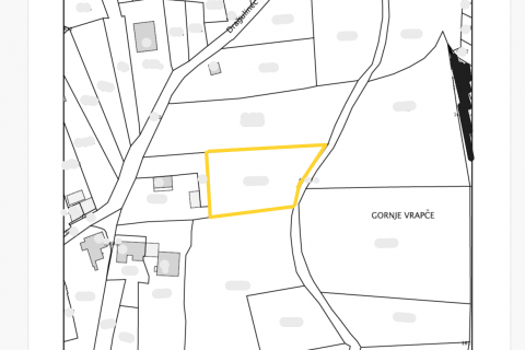 Zagreb, Gornje Vrapče - građevinsko zemlji&scaron;te
