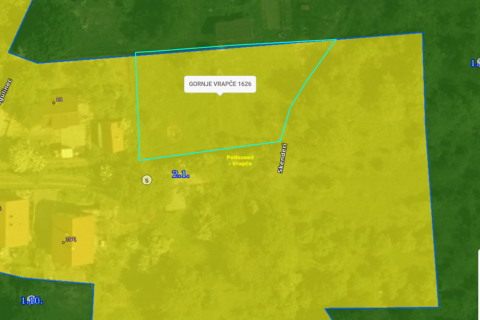 Zagreb, Gornje Vrapče - građevinsko zemlji&scaron;te