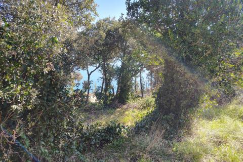 Istria, Peru&scaron;ki -land 771 m2, sea view, access road