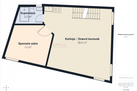 Condo/Apartment Rovinj, 78m2