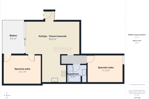 Istria, Novigrad &ndash; two-bedroom apartment in the city center
