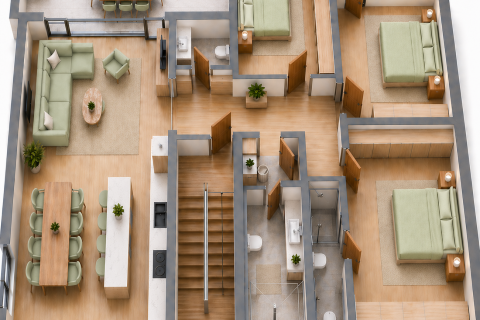 Wohnung Umag, 144m2