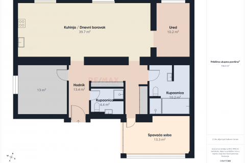 Wohnung Maksimir, 102m2