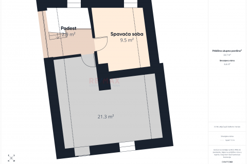 Selce, centar - kuća za renovaciju 40 m od mora