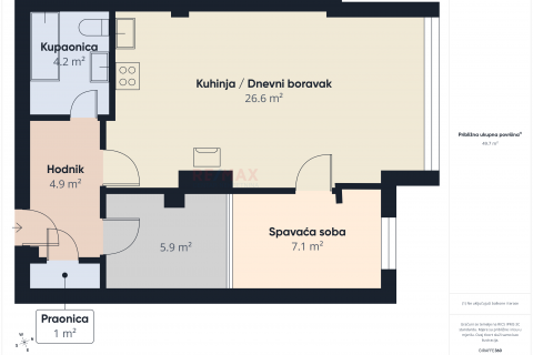 Condo/Apartment Crikvenica, 50m2