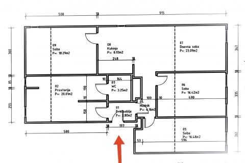 Condo/Apartment Centar, Rijeka, 98,87m2