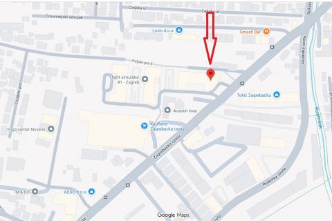 Zagreb, Rude&scaron; - poslovni prostor s parkingom