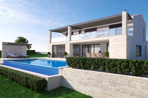 Istra, Ka&scaron;tel &ndash; Zemlji&scaron;te s dozvolom za gradnju vile
