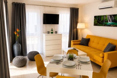 OTOK KRK, ČIŽIĆI - Apartman s prekrasnom terasom