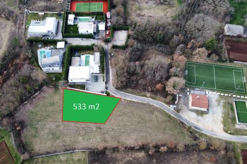 Kanfanar okolica - građevinsko zemlji&scaron;te s građevinskom dozvolom