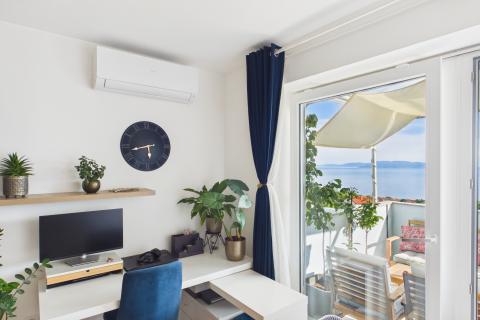 Rijeka, Re&scaron;etari, Adaptiran stan s panoramskim pogledom, 73m2
