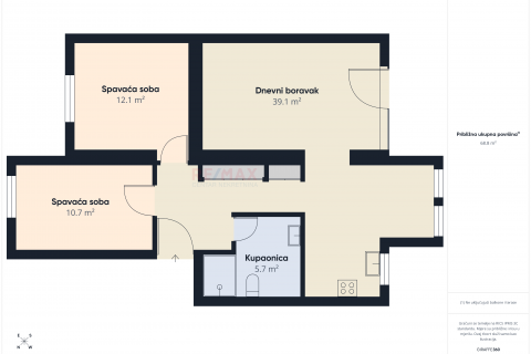 Rijeka, Re&scaron;etari, Adaptiran stan s panoramskim pogledom, 73m2