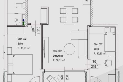 Condo/Apartment Zamet, Rijeka, 75,19m2