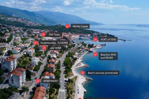 Appartamento Senj, 52m2