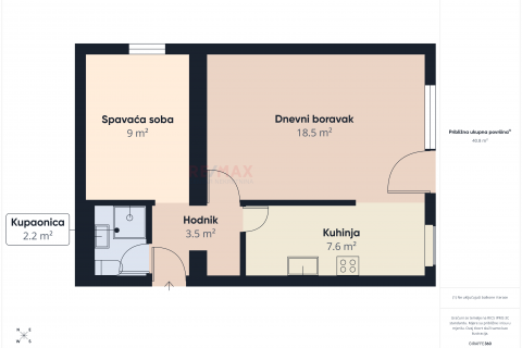 Flat/Appartement Studentski grad, Gornja Dubrava, 39,94m2
