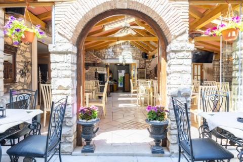 Istra,Umag-Restoran drugi red do mora