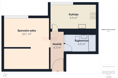 Condo/Apartment Banfica, Varaždin, 44,65m2