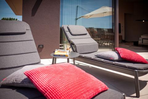 ISTRA, ROVINJ - Penthouse 185 m2 s pogledom na more i garažom 