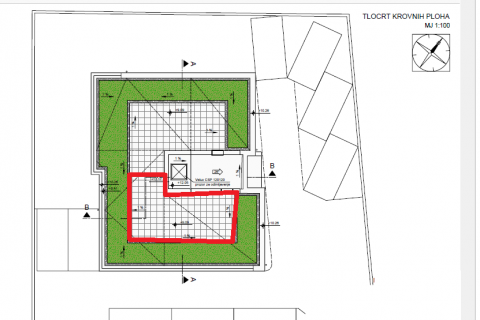 Rovinj, stan u novogradnji 77 m2 + vlastita krovna terasa 77 m2 + parking mjesto