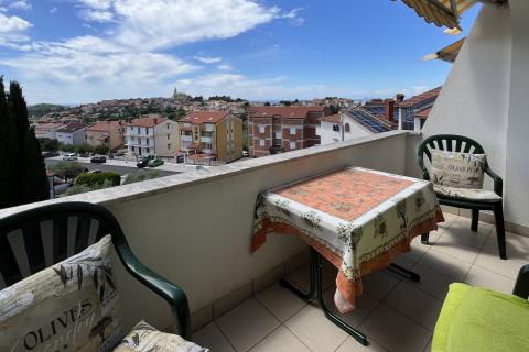 Istra, Vrsar - stan s prekrasnim pogledom na more i stari grad