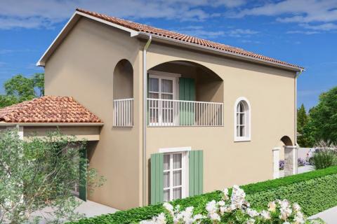 Istra, Tinjan okolica - građevinsko zemlji&scaron;te sa projektom