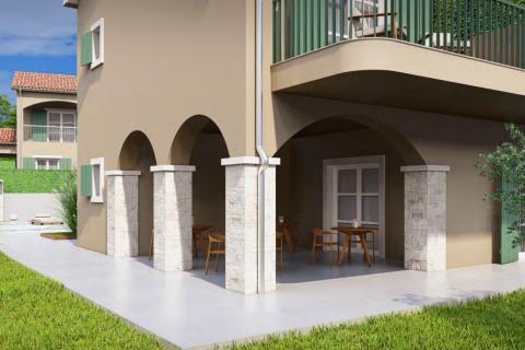 Istra, Tinjan okolica - građevinsko zemlji&scaron;te sa projektom