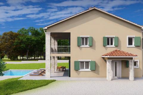 Istra, Žminj okolica - građevinsko zemlji&scaron;te sa pravomoćnom građevinskom dozvolom
