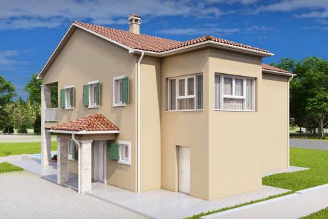 Istra, Žminj okolica - građevinsko zemlji&scaron;te sa pravomoćnom građevinskom dozvolom