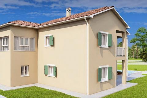 Istra, Žminj okolica - građevinsko zemlji&scaron;te sa pravomoćnom građevinskom dozvolom
