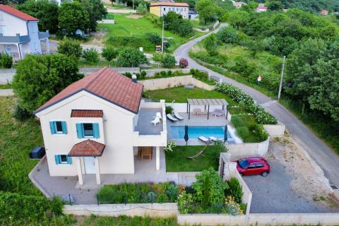 Crikvenica, Bribir &ndash; casa mediterranea con piscina e giardino