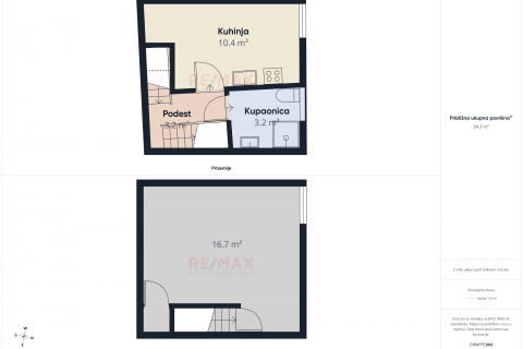 Appartamento Rovinj, 44m2