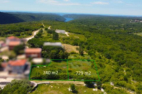 Istra, okolica Sv. Lovreč - Građevinska zemlji&scaron;ta s fantastičnim pogledom