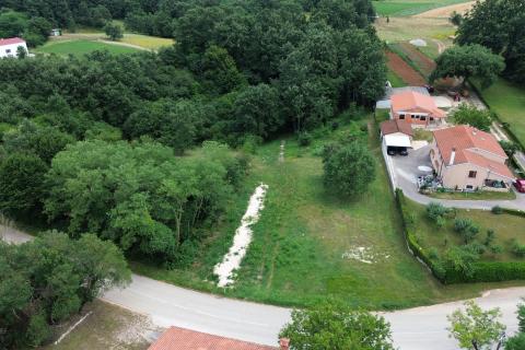 ISTRIA, ŽMINJ - Terreno edificabile in posizione tranquilla