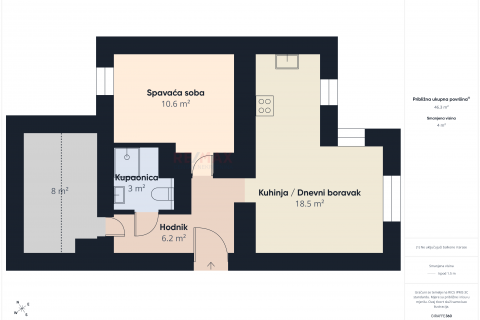 Appartamento Rovinj, 50m2
