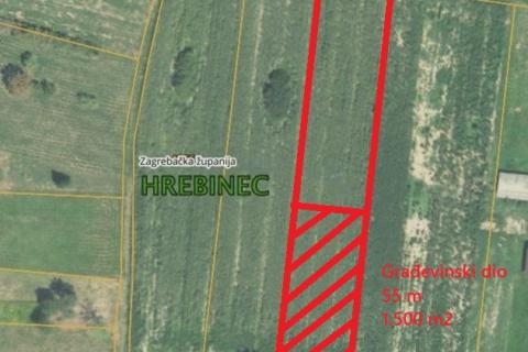Building plot Hrebinec, Brckovljani, 3.586m2
