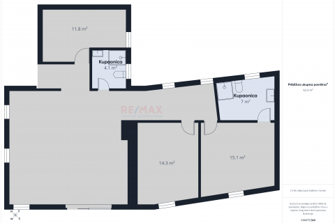 Appartamento Hreljin, Bakar, 107m2