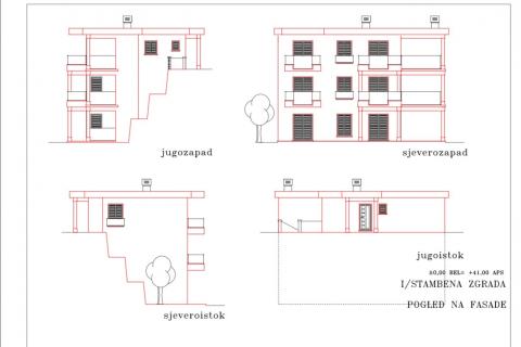 Sveti Juraj - građevinsko zemlji&scaron;te sa projektom