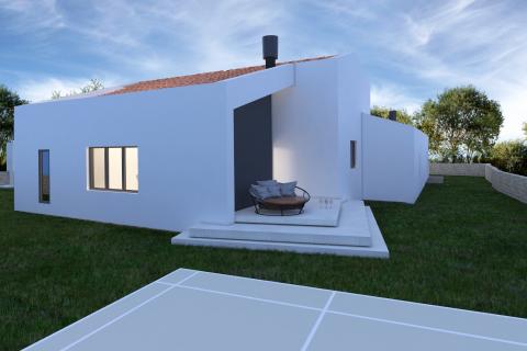 Istra, Barban - građevinsko zemlji&scaron;te s građevinskom dozvolom, 1115 m2