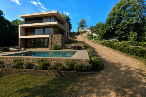 Земельный участок строительного назначения Veli Brgud, Matulji, 1.134m2