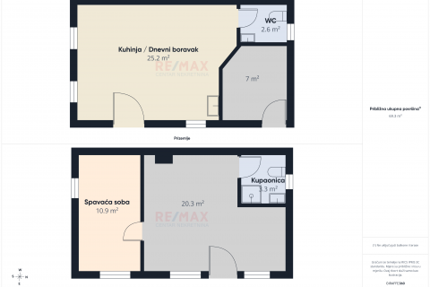 Haus Bla&scaron;kovec, Sveti Ivan Zelina, 69,30m2